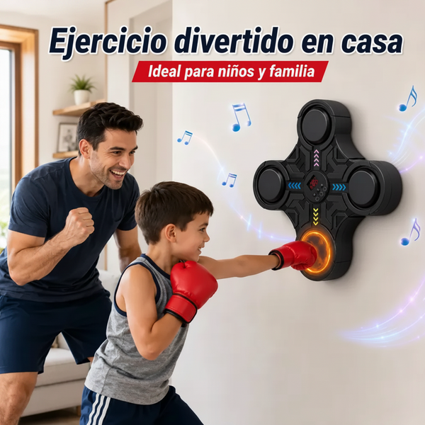 Kids Mini Musical Boxing Target With Cool Lights