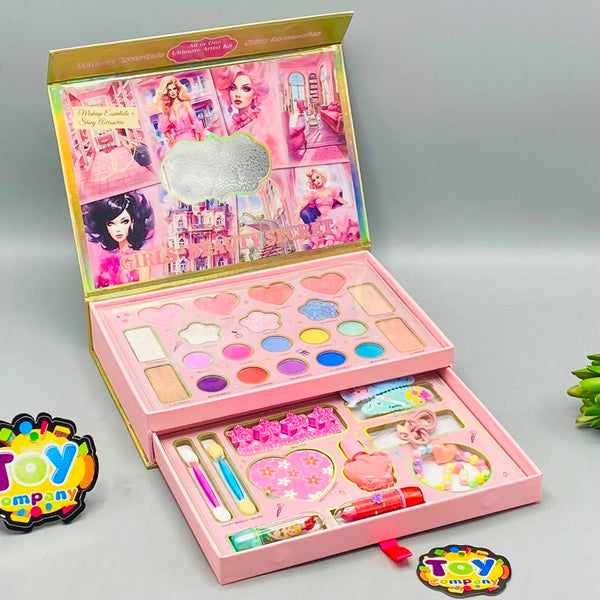 33Pcs Kids Realistic Fashion Makeup Kit