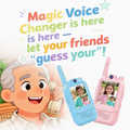 Kids 2Pcs Rechargeable Video Walkie Talkie