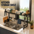 Kitchen Storage Shelf Over the Sink - Open Multi-Layer Organizer