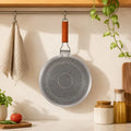 Laser Coated Non-Stick Tawa with Foldable Handle