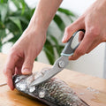 Magnetic Kitchen Bone Scissors with Stand – Heavy-Duty Multipurpose Food Shears
