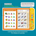 Montessori Kids Multi-Activities Busy Book With Music