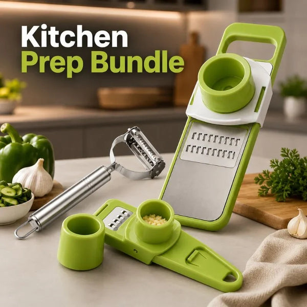 Multi-Function Vegetable Slicer, Peeler & Chopper Set