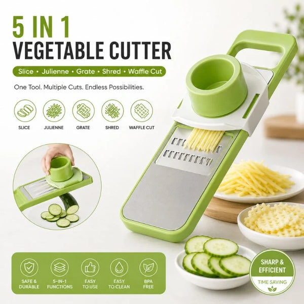 Multi-Function Vegetable Slicer, Peeler & Chopper Set