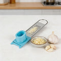 Manual Garlic Grater with Finger-Protection Holder