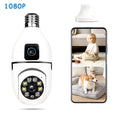 Speed-X Dual Lens Night Vision Motion Detection Bulb Camera