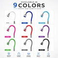 360° Bendable Silicone Tap Extension Faucet Nozzle – Soft & Shower water (Random Color)