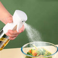 Oil Spray Bottle – Refillable Glass Oil Sprayer with Fine Mist for Cooking, Air Fryer & Salad