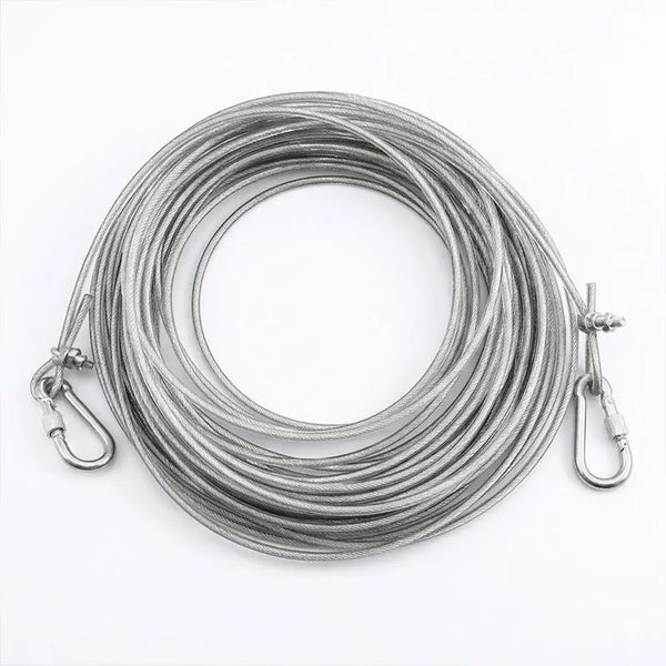 Premium Stainless Steel PVC Coated Clothesline – Heavy-Duty Rust-Resistant Drying Wire