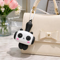 1Pc Silicon Panda Keychain With Sound