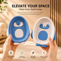Penguin Self-Draining Soap Holder – Cute Bathroom Soap Drainer Tray Pack of 2