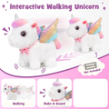 Plush Cute Walking Unicorn With Sound