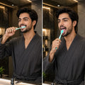 Toothbrush with Tongue Scraper – Dual-Action Tooth & Tongue Cleaner