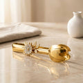 Gold Ice & Appetizer Serving Tongs – Elegant Floral Design | WeHome