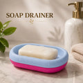 Premium Self-Draining Soap Holder (Pack of 2) - Bathroom & Kitchen Soap Dish Organizer