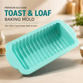 Premium Silicone Toast & Loaf Baking Mold – Non-Stick Food Grade Cake & Bread Pan