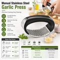 Garlic Press & Ginger Crusher Stainless Steel