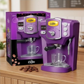 Pretend Play Kids Coffee Maker Machine With Smoke