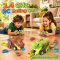 RC Dinosaur Snake Game With 6Pcs Magnetic Cars