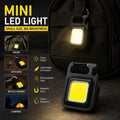 Rechargeable Keychain Light – COB Mini Flashlight with 4 Lighting Modes