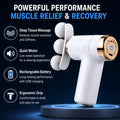 Rechargeable Facial Massage Gun With 5 Heads