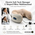 Cordless & Rechargeable Neck Massage Soft Pillow