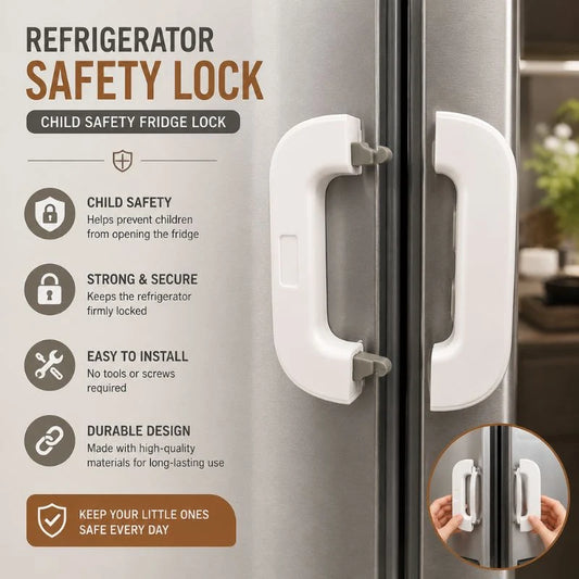 Refrigerator Safety Lock – Child Safety Fridge Lock