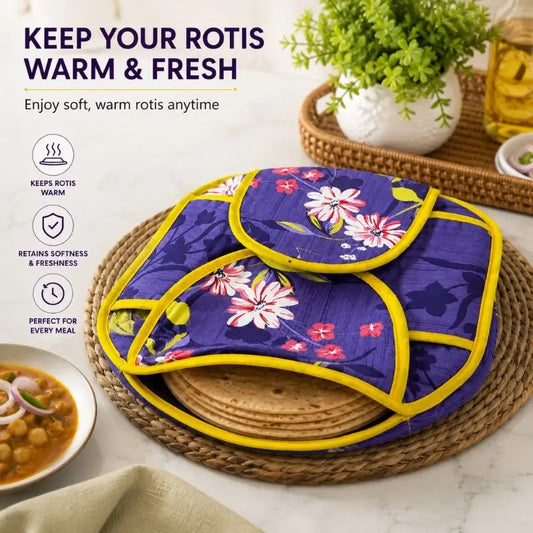 Roti Warmer Chabbi – Insulated Roti Cover for Warm & Fresh Rotis