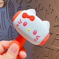 1Pc Silicon Hello Kitty Keychain With Sound