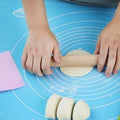 Silicone Baking & Dough Rolling Mat – Roti Mat with Measurement Guide