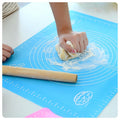 Silicone Baking & Dough Rolling Mat – Roti Mat with Measurement Guide