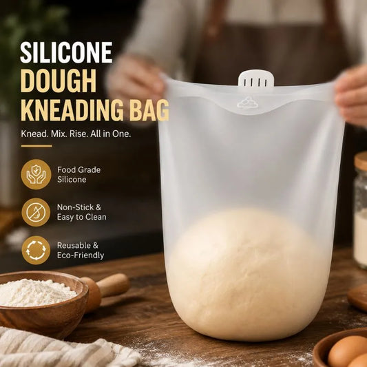 Silicone Dough Kneading Bag – Reusable Non-Stick Dough Mixing & Kneading Bag