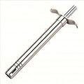 Stainless Steel Gas Stove Lighter - Piezo Spark Ignition, No Battery Needed