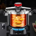 Stainless Steel Pressure Cooker with Safety Lock (11L)