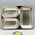 Stainless Steel Kids Lunch Box With Spoon & Chopsticks