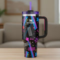 Stanley Barbie Insulated Tumbler With Straw - Black