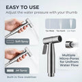 Stainless Steel Toilet Shower – Muslim Shower Bidet Spray Set with Hose
