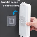 Transparent Adhesive Wall Hooks – Strong Non-Punching Traceless Fixing Sticker (4 Pcs / 2 Pairs)