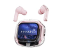 Air Max LCD Display Transparent Earbuds