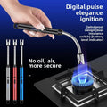 USB Rechargeable Electric Metal Lighter – Windproof, Flameless & Durable