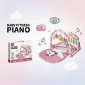 Unicorn Themed Baby Musical Piano Play Gym