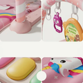 Unicorn Themed Baby Musical Piano Play Gym