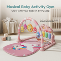 Unicorn Themed Baby Musical Piano Play Gym