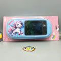 Unicorn Themed Kids Pencil Pouch With LCD Writing Tablet
