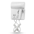 1600W Wall Mount Electric Hair Dryer with Shaver Socket – Powerful, Safe & Space-Saving Solution