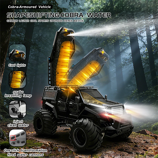 2.4GHz Remote & Watch Control Cobra Attack Rock Crawler