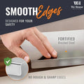 Stainless Steel Cutting Board, Hygienic & Easy to Clean