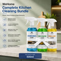 Complete Kitchen Cleaning Bundle – Grease, Multi-Purpose & Stain Removers