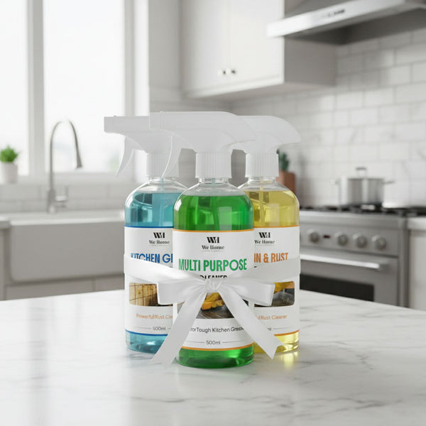 Complete Kitchen Cleaning Bundle – Grease, Multi-Purpose & Stain Removers